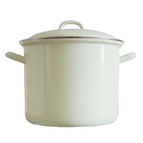 Sale Hoge Emaille Pan Lichtgroen 6 Liter Riess