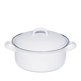 Sale Witte Emaillen Pan 3 Liter Riess