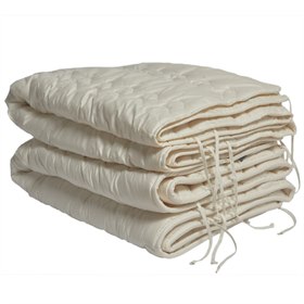 Sale 140x220 Vierseizoenen Biologisch Wollen Dekbed 2-Delig 900 gr-m2 Green Jump