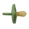 Set van 2 fopspenen van natuurrubber in de kleur Greens van Oli&Carol